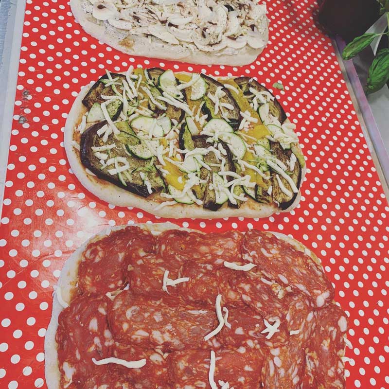 Afbakpizza Mrs. Italy